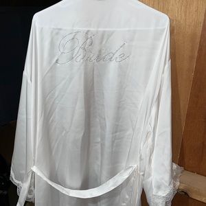 Bride Lace robe